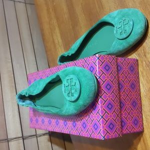 Resell* - Tory Burch Green Flats